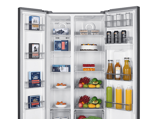 Tesla RB5210FHXE Ψυγείο Ντουλάπα 529lt Total NoFrost Υ177xΠ90xΒ66εκ. Inox