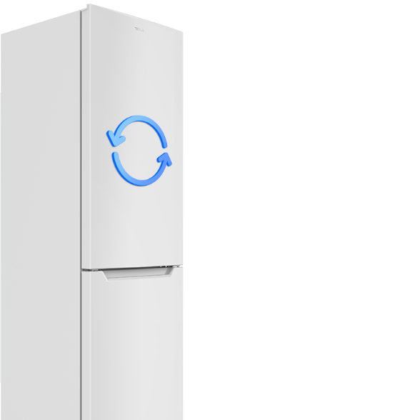 Tesla Ψυγειοκαταψύκτης Υ180xΠ55xΒ56εκ. Λευκός RC2600HE