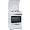 Hyundai HCG19-72L604G/W Κουζίνα Υγραερίου 72lt με Εστίες Υγραερίου Π60εκ. Λευκή