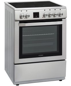Hyundai HCV19-65L60E/X Κουζίνα 65lt με Κεραμικές Εστίες Π60εκ. Inox