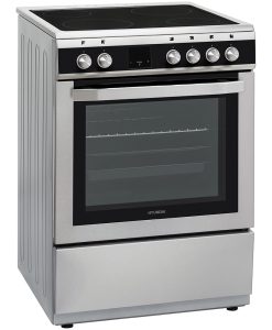 Hyundai HCV19-65L60V/XP Κουζίνα 65lt με Κεραμικές Εστίες Π60εκ. Inox