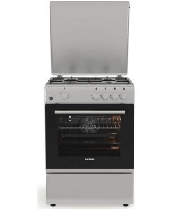 Hyundai HCG19-72L604G/X Κουζίνα Υγραερίου 72lt με Εστίες Υγραερίου Π60εκ. Inox