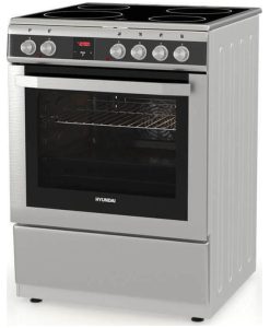Hyundai HCV19-65L60V/XP Κουζίνα 65lt με Κεραμικές Εστίες Π60εκ. Inox
