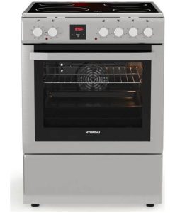 Hyundai HCV19-65L60E/X Κουζίνα 65lt με Κεραμικές Εστίες Π60εκ. Inox