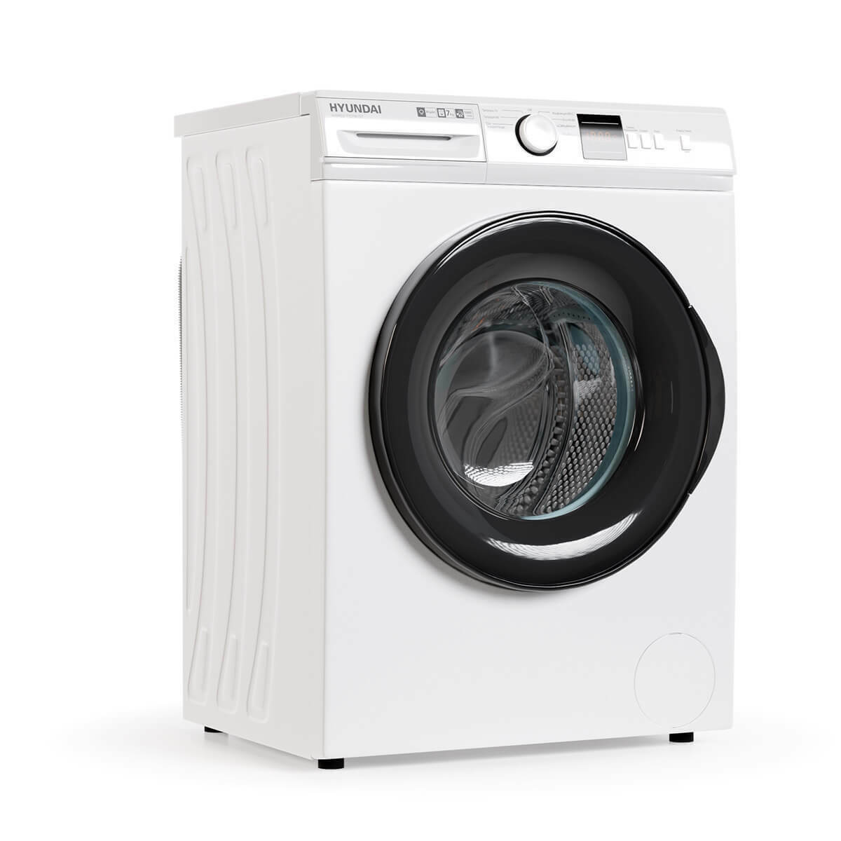 Hyundai HWM22-T107W/ST Πλυντήριο Ρούχων 7kg με Τεχνολογία Ατμού 1000 Στροφών Hyundai HWM22-T107W/ST Πλυντήριο Ρούχων 7kg με Τεχνολογία Ατμού 1000 Στροφών