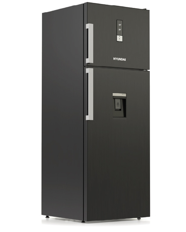 Hyundai HRD22-4833DXWD/NF Ψυγείο Δίπορτο 451lt NoFrost Υ187xΠ70xΒ72εκ. Inox