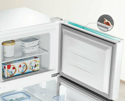 Intercool SDC-175X/BM Ψυγειοκαταψύκτης 175lt Υ143xΠ49.5xΒ56.2εκ. Inox