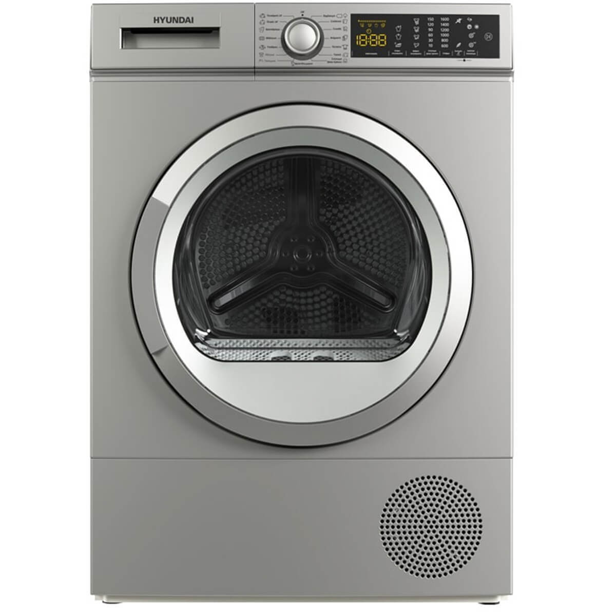 Hyundai HTD22-09HP/S++ Στεγνωτήριο 9kg A++ με Αντλία Θερμότητας