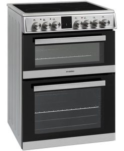 Hyundai HCV22-70L60N-DUAL/X Κουζίνα 61lt με Κεραμικές Εστίες Π60εκ. Inox