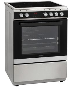Hyundai HCVC23-7260V/XP Κουζίνα 69lt με Κεραμικές Εστίες Π60εκ. Inox