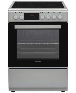 Hyundai HCVC24V-7260V/S Κουζίνα 69lt με Κεραμικές Εστίες Π60εκ. Inox