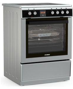 Hyundai HCIN23-7260I/X Κουζίνα 69lt με Επαγωγικές Εστίες Π60εκ. Inox