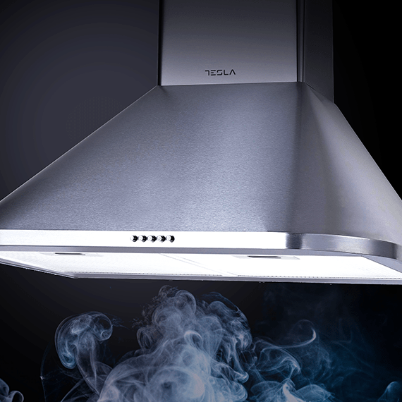 Tesla Απορροφητήρας Καμινάδα 60cm Inox DC600AXP
