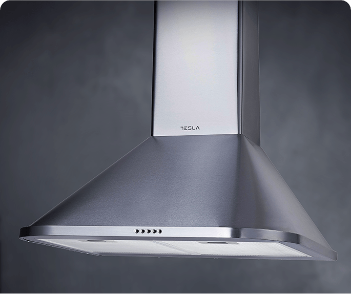 Tesla Απορροφητήρας Καμινάδα 60cm Inox DC600AXP
