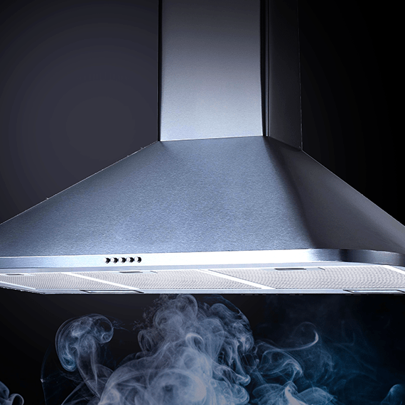 Tesla Απορροφητήρας Καμινάδα 90cm Inox DC900AXP