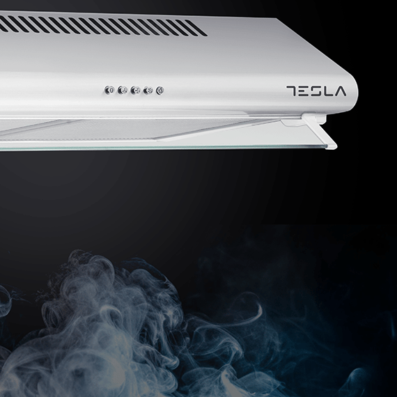 Tesla Ελεύθερος Απορροφητήρας 60cm Λευκός DB600AW