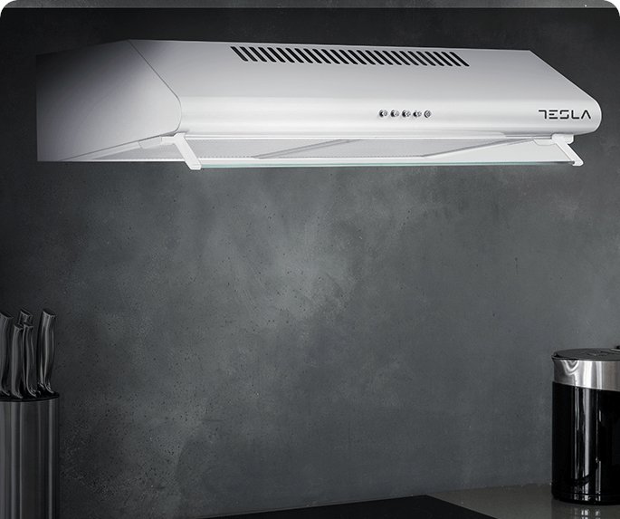 Tesla Ελεύθερος Απορροφητήρας 60cm Λευκός DB600AW