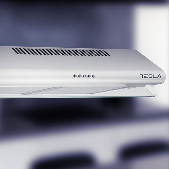 Tesla Ελεύθερος Απορροφητήρας 60cm Λευκός DB600AW