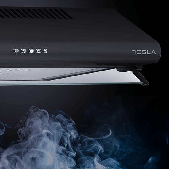 Tesla Ελεύθερος Απορροφητήρας 60cm Μαύρος DB600AB