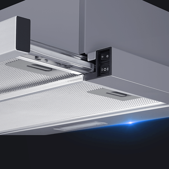 Tesla Συρόμενος Απορροφητήρας 60cm Inox DT600AX