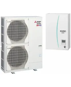 Mitsubishi Electric Zubadan PUZ-HWM140YHA/ERPX-VM2D/ERPT20X-VM2D Αντλία Θερμότητας 14kW Τριφασική Split