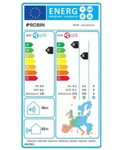 Robin Κλιματιστικό Inverter 9000 BTU A++/A+++ CLS-H9080WF NEW MODEL 2025