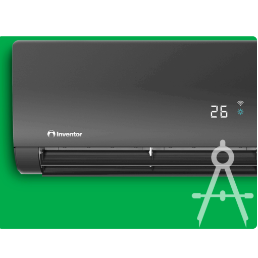 Inventor Emperor Κλιματιστικό Inverter 18000 BTU A+++/A++ με Ιονιστή και WiFi