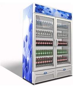 Sanden Intercool SPA-0905 Ψυγείο Αναψυκτικών 810lt Διπλό Υ202xΠ123.5xΒ51cm SPA-0905
