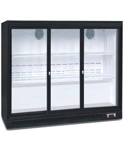 Sanden Intercool ICG-330SB Ψυγείο Back Bar 330lt με Τρεις Πόρτες Υ90xΠ133.5xΒ50cm ICG-330SB