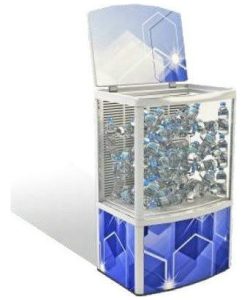 Sanden Intercool SOT-110 Γκρι Ψυγείο Βιτρίνας Self-Service 110lt 61.1x43.5x91.5εκ. SOT-110