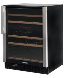Sanden Intercool ICG-W38 Ασημί Επαγγελματικό Ψυγείο Κρασιών 145lt με Θερμοκρασία Λειτουργίας +5°C / +8°C Π59.5 x Β57.3 x Υ89εκ.