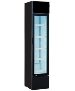 Sanden Intercool ICG-165FAB Ψυγείο Αναψυκτικών 160lt Μονόπορτο Υ188xΠ39xΒ46cm ICG-165FAB