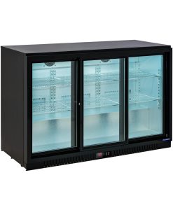 Sanden Intercool ICG-330SB Ψυγείο Back Bar 330lt με Τρεις Πόρτες Υ90xΠ133.5xΒ50cm ICG-330SB