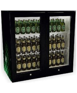 Sanden Intercool ICG-0208 Ψυγείο Back Bar 208lt Διπλό Υ95xΠ95xΒ57cm ICG-0208SB