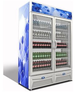 Sanden Intercool SPA-0903 Ψυγείο Αναψυκτικών 810lt Διπλό Υ202xΠ123.5xΒ51cm SPA-0903
