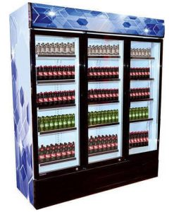 Sanden Intercool ICG-1500 Ψυγείο Αναψυκτικών 1500lt με Τρεις Πόρτες Υ206.3xΠ171xΒ72cm