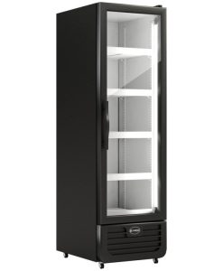 Sanden Intercool SPN-0305 Ψυγείο Αναψυκτικών 300lt Μονόπορτο Υ171xΠ52.5xΒ59cm Slim Μαύρο
