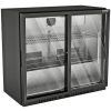 Sanden Intercool ICG-208SB Ψυγείο Back Bar 208lt Διπλό Υ86.5xΠ90xΒ52cm ICG-208SB