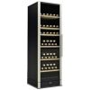Sanden Intercool ICG-W185 Μαύρο Επαγγελματικό Ψυγείο Κρασιών 368lt με Θερμοκρασία Λειτουργίας +5°C / +22°C Π59.5 x Β59.5 x Υ185εκ. ICG-W185