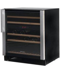 Sanden Intercool ICG-W45 Μαύρο Επαγγελματικό Ψυγείο Κρασιών 145lt με Θερμοκρασία Λειτουργίας +5°C / +8°C Π59.5 x Β57.3 x Υ89εκ. ICG-W45