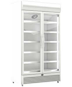 Sanden Intercool SPU-1055 Ψυγείο Αναψυκτικών 1035lt Διπλό Υ217xΠ102xΒ70cm Λευκό SPU-1055