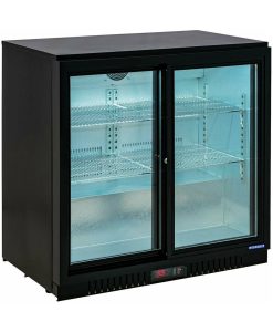 Sanden Intercool ICG-0208 Ψυγείο Back Bar 208lt Διπλό Υ95xΠ95xΒ57cm ICG-0208SB