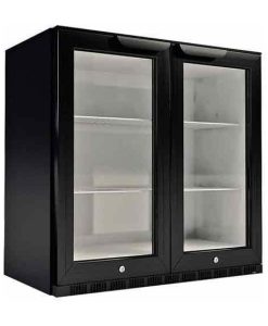 Sanden Intercool ICG-208HB Ψυγείο Back Bar 220lt Δίπορτο Υ90xΠ90xΒ50cm