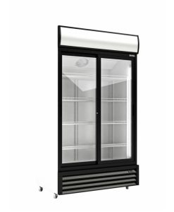 Sanden Intercool ICG-1000L Ψυγείο Αναψυκτικών 1000lt Διπλό Υ202.3xΠ113xΒ70cm ICG-1000L