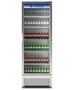 Sanden Intercool SPE-0365FL Ψυγείο Αναψυκτικών 360lt Μονόπορτο Υ198xΠ45xΒ61cm SPE-0365FL