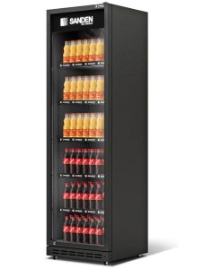 Sanden Intercool ICG-390FD Ψυγείο Αναψυκτικών 378lt Μονόπορτο Υ198xΠ58xΒ61cm ICG-390FD