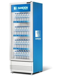 Sanden Intercool SPB-0300 Ψυγείο Αναψυκτικών 315lt Μονόπορτο Υ165xΠ56xΒ51cm
